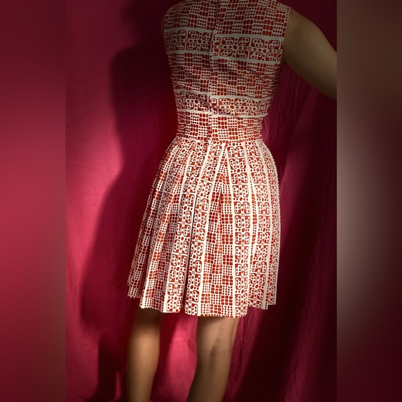 Vintage 60’s David Crystal Dominoes Mini Dress - Picture 11 of 14